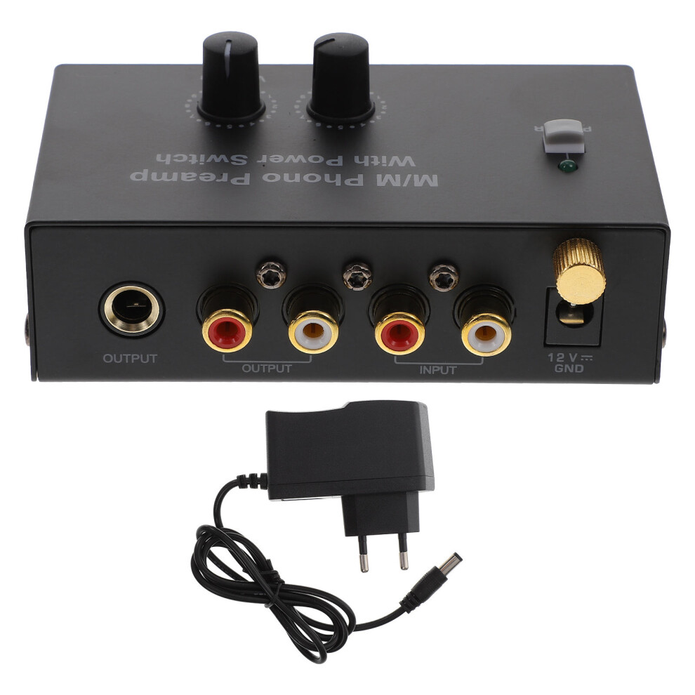 Phono Preamp Home Stereo Component Amplifier Mini Amp 3552927385656