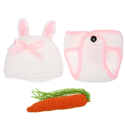 5 Set Neonato Fotografia, Cappello E Pantaloni 1
