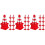36 Pcs Mini Traffic Cones Plastic Models Toys 6