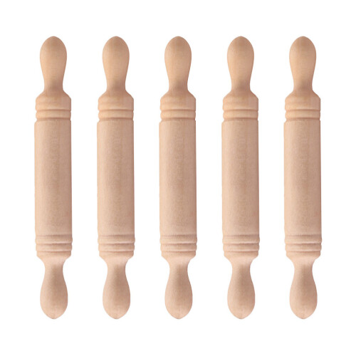 20 Pcs Miniature Rolling Pin Models For Mini House Decor 2