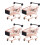 4Pz Mini Rosa Per Bambini E Decor Mini Casa 6