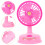 2Pcs Kids Plastic Air Mini Simulation Fan For Children 11