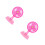 2Pcs Kids Plastic Air Mini Simulation Fan For Children 5