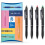 Pilot (Mixed, Pack of 4) PILOT Frixion Ball Plus Erasable Rollerball Pen 1