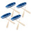 4 Sets Boat Model Kits Miniature Ocean Decor Diy Materials 5