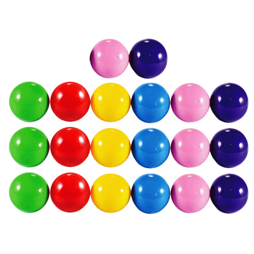 40 Pcs Small Colorful Hollow Activity Balls 1