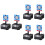 6 Elettronico Sparatutto Con Reset 6