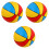 3Pz Basket Colorato Per , Giochi Creativi PVC Rosso 3