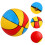 3Pz Basket Colorato Per , Giochi Creativi PVC Rosso 10