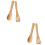 4Pz Set Cucina Legno Cucchiaio E Bambini Chiaro 6