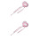 2 Bacchette A Cuore Rosa Con Nappina Per E Cosplay 5