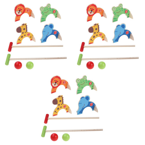 24Pz Set Giochi Mini Golf Per Bambini in Resistente 2
