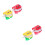 4St Assortiment Speelgoed Plastic Kinderen Educatief 8