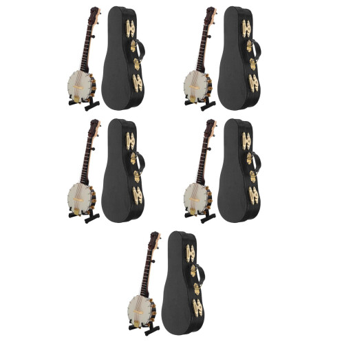 5 Set Banjo In Con Custodia Strumento Regalo 2
