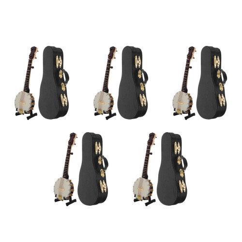 5 Set Banjo In Con Custodia Strumento Regalo 1