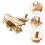 4 Set Puzzle In Legno 3D Assemblaggio Educativo Per Bambini 9