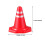 40Pcs Miniaturas De Trânsito Cones Plástico Brinquedo 2