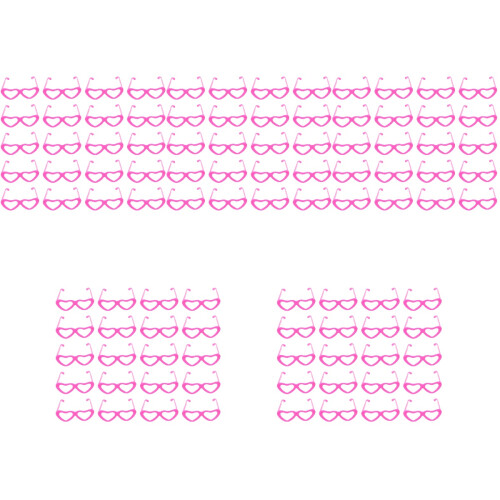 100 Unidades Óculos De Para (Rosa) 2