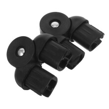 2Pcs Acessórios Para Cadeira Espreguiçadeira Adaptador Plástico