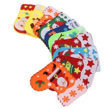 30 Sets Christmas Sock Bag Handmade Sewing Kit For Kids Mixed Style