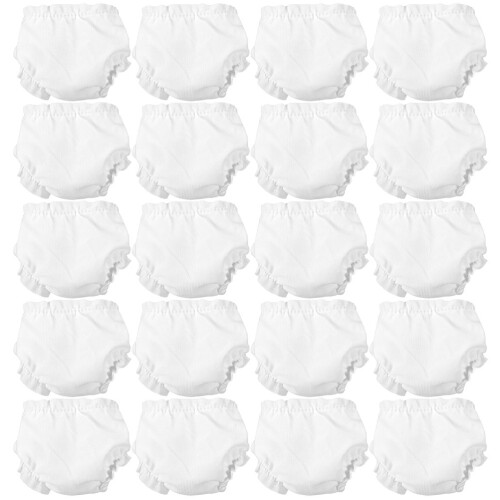 80 Unidades De Calcinhas Para Bonecas Roupa Elástica De Pano