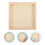 6Pcs Tabuleiro Madeira Para Blocos -Cabeça 3D Crianças 11