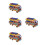 4Pcs Caminhão Brinquedo Guindaste 6