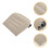 1Pc Inflatable Office Chair Back Cushion Waist Pillow With Storage Bag 2