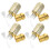 4Pcs Frascos Transparentes 12 Ml Com Conta-Gotas Para Óleos 1