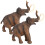 8 Unidades Brinquedo Animal -Histórico Plástico 3