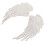 2 Unidades De Patch Asas Com Glitter E Strass Para Roupas 2