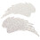 2 Unidades De Patch Asas Com Glitter E Strass Para Roupas 8
