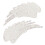 2 Unidades De Patch Asas Com Glitter E Strass Para Roupas 3