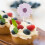 48 Pcs Daisy Topper Para Cupcake, Decorações , 5