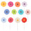 48 Pcs Daisy Topper Para Cupcake, Decorações , 9