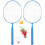 3Pcs Conjunto De Raquetes De Badminton Com Bolas Para Crianças 9
