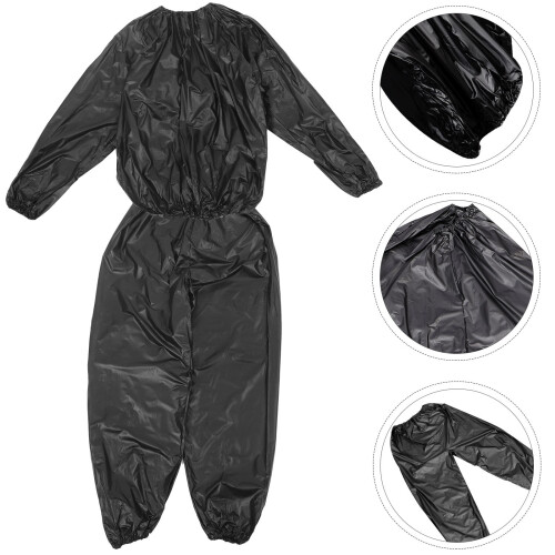 Conjunto De Roupa De Suor Camisola E Calça Para Sauna 2