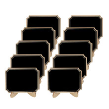 10 Unidades Mini De Giz Com Suporte Para Placas De Mensagem