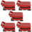 5Pcs Mini De Plástico Acessórios Cozinha 9