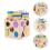 4 Set Sensoriska Leksaker Barn Formsorterare 9