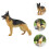 Dog Figurine Realistisk Hundmodell 9