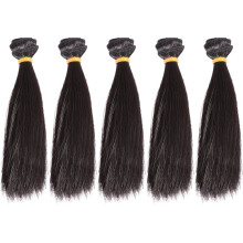 5 Unidades 15 Cm Faixa Extensão Resistente Preto
