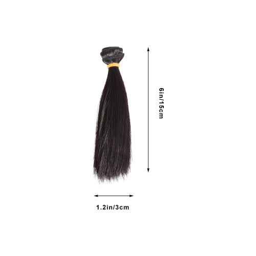 5 Unidades 15 Cm Faixa Extensão Resistente Preto 1