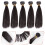 5 Unidades 15 Cm Faixa Extensão Resistente Preto 5