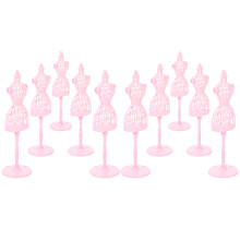 30 Unidades Roupas De Vestido De Gala Com Suporte