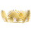 Crown Cake Topper Krans Perla För Fest 9
