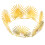 Crown Cake Topper Krans Perla För Fest 8