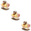 3Pcs Brinquedo Aviãozinho Infantil Musical Para 11