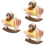 3Pcs Brinquedo Aviãozinho Infantil Musical Para 8