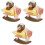 3Pcs Brinquedo Aviãozinho Infantil Musical Para 5